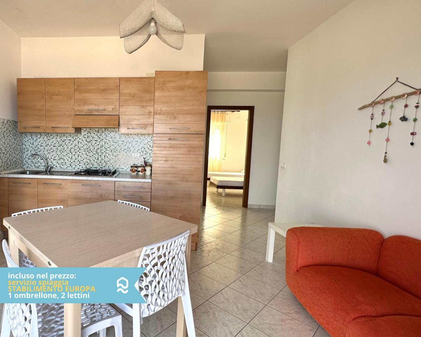 Rs321 - Marcelli, Trilocale Fronte Mare Con Spiaggia Inclusa Exterior foto